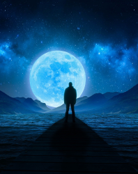 চাঁদ ও মানুষের সাথে গল্প