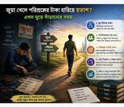জুয়ার ভয়াবহতা ও পরিত্রাণ 